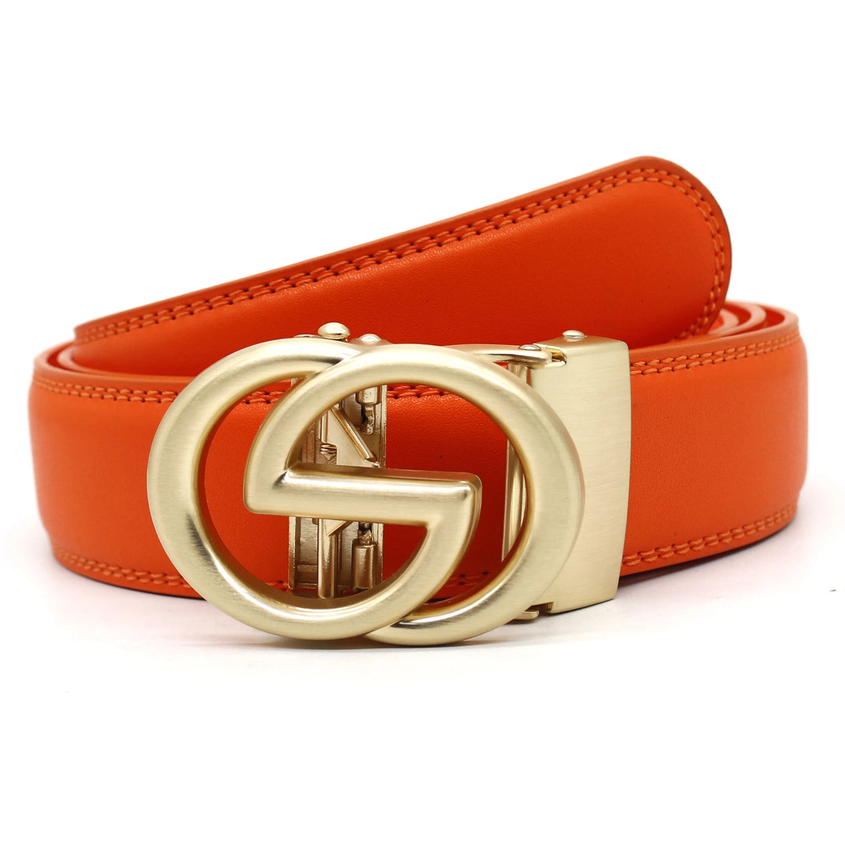 NEW Man Automatic Buckle Belt Casual Styish genuine Leather