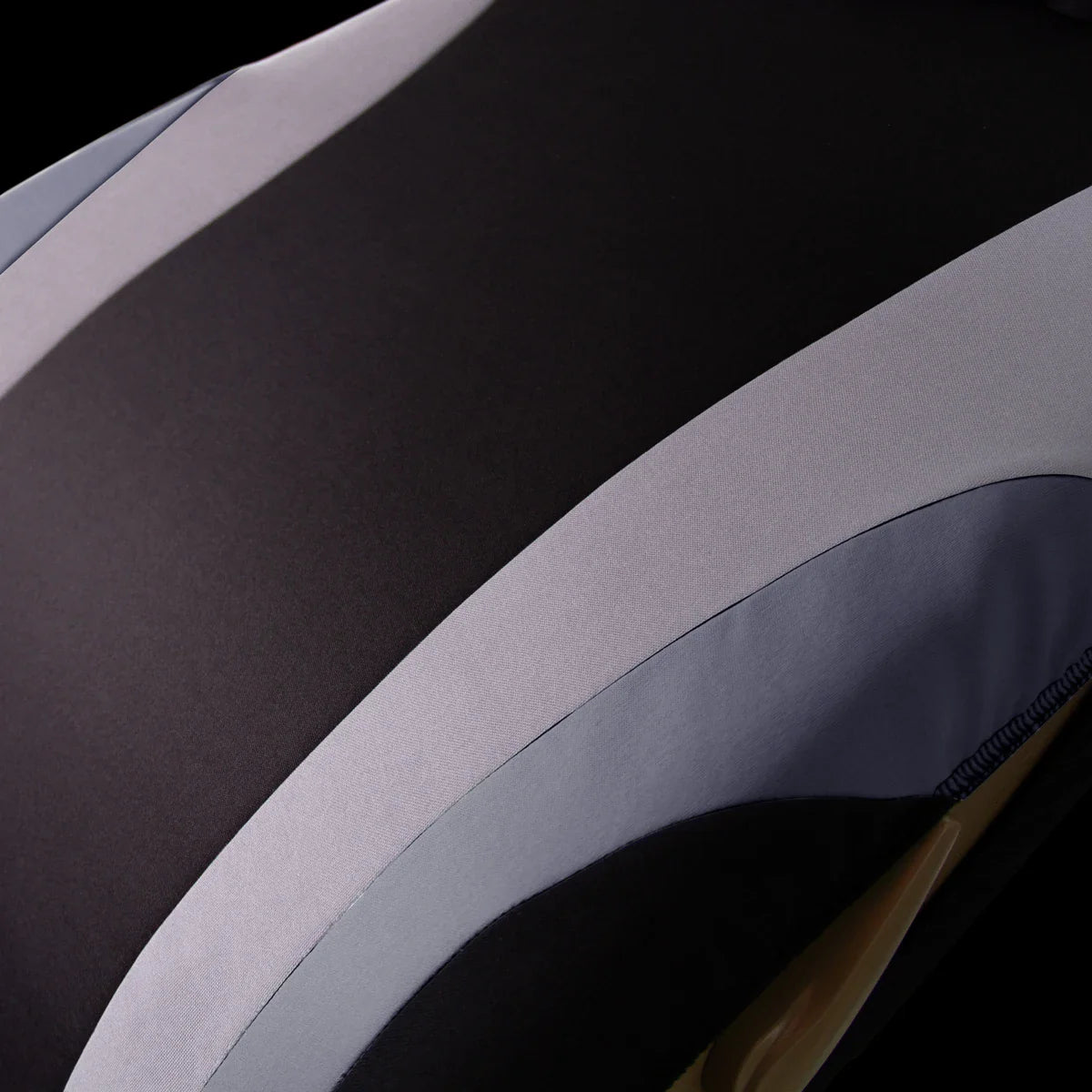 Showlu Universal polyester car seat covers 9-piece set on car seats, protecting and enhancing the vehicle interior.