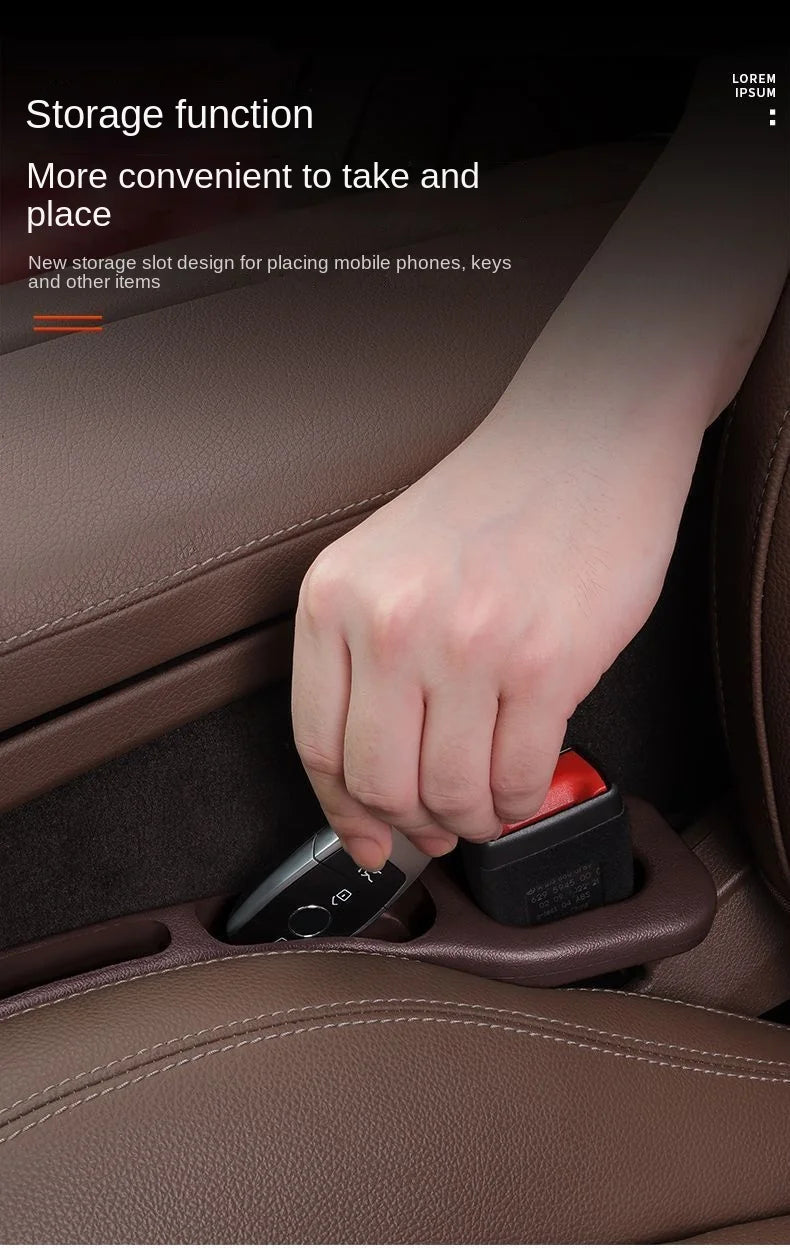 Showlu Smart General car seat gap storage organizer box, fits between seats to hold small items and prevent clutter.