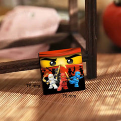 Cartoon N-NinjagoS Refrigerator Magnets Personalized Photo Fridge Magnets For Kitchen Whiteboard Home Decoration Office Gift