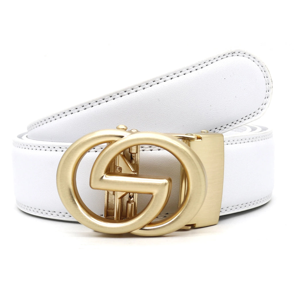 NEW Man Automatic Buckle Belt Casual Styish genuine Leather Belts Jeans Pants Accessories For Women Plus Size