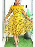 African Dashiki Ankara wedding dress for women with vibrant, colorful patterns, stylish traditional attire from SHOWLU FASHION STORE