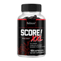 Balincer Score XXL nitric oxide supplement with L citrulline, maca, and tribulus for muscle building and endurance enhancement.