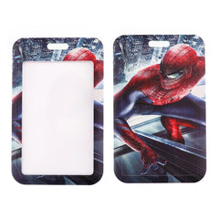 YQ998 Anime Spider-Man Lanyard Peter Parker Phone Rope for Key USB ID Card Badge Holder Cartoon Neck Strap Keychain Lariat