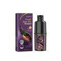Jaysuing 3-in-1 black hair dye shampoo for grey hair coverage and repair, shown in a sleek black bottle with label detailing.