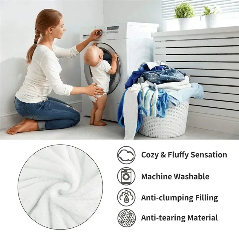 Soft Fluffy Warm Winter Blanket Thicken Lamb's Wool Autumn Warmth Blankets for Bed Milk Velvet Comfortable Sofa Blanket Throw
