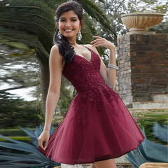 Sexy Bomaris Light Blue Homecoming Dresses Spaghetti Straps Lace Beading Girls Sweet Graduation Gowns Short Prom Party Vestidos