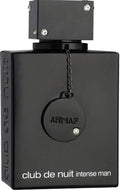 Armaf Club De Nuit Intense Man Eau de Toilette 3.6oz bottle with woody spicy fragrance, sleek design and clear glass container.