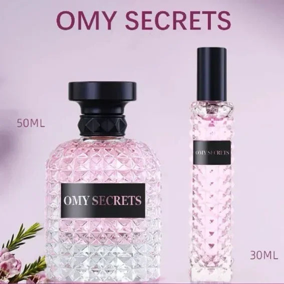 Eelhoe Miss Adventure Floral Perfume bottle with rose and jasmine scent, elegant design, featuring floral accents.