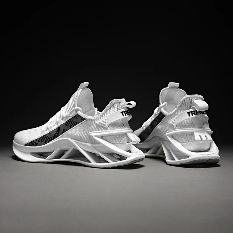 Men's casual sneakers in breathable, stylish design with lace-up closure, suitable for running, walking, and everyday wear.
