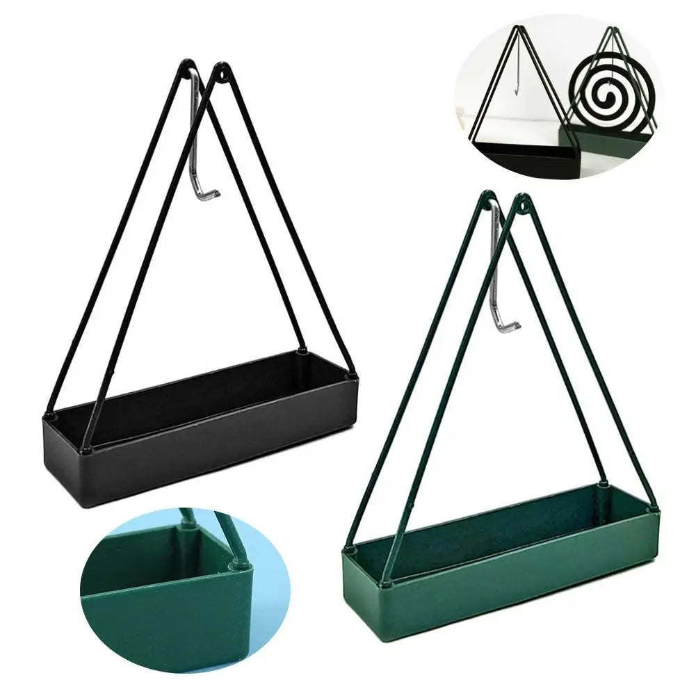 Plastic mosquito coil holder and incense burner frame from Showlu Fashion Store, designed for household bedroom use.