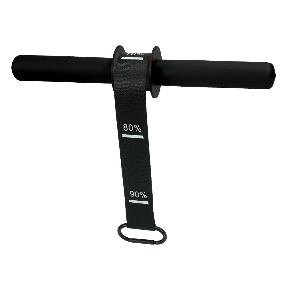 Adjustable Showlu Fashion forearm strength trainer with non-slip handle and wrist roller for home upper body workout fitness.