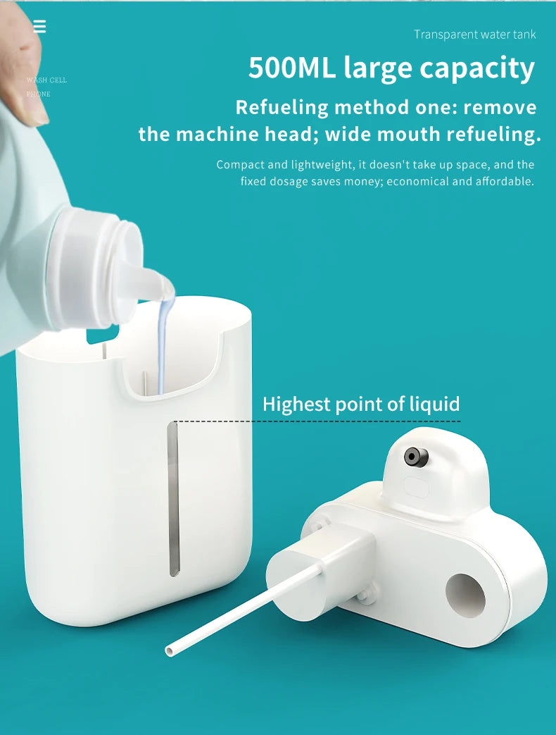 Showlu Smart General automatic soap dispenser with sleek design and sensor for touchless hand hygiene.