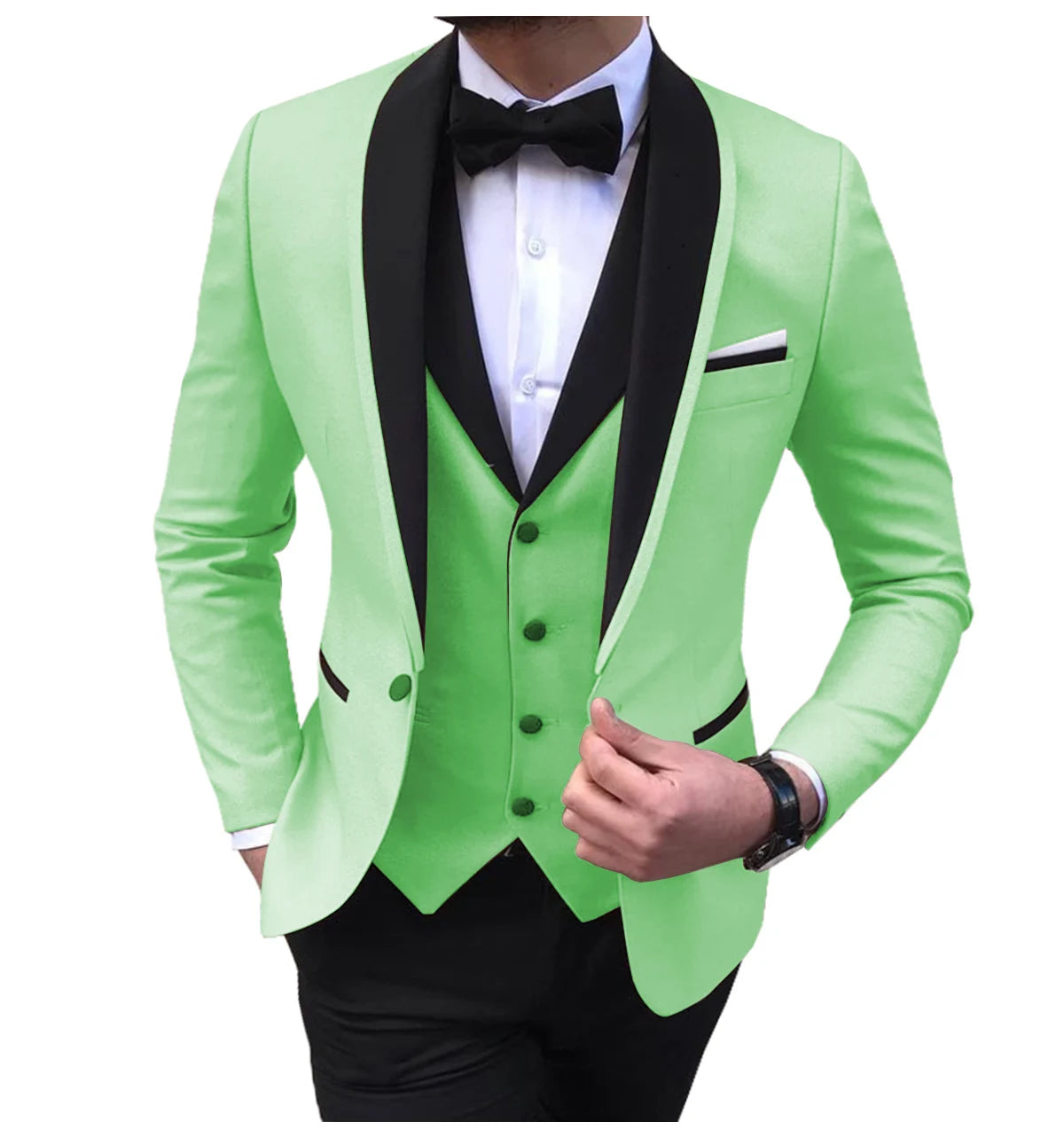 Showlu Smart General 2022 burgundy men's suit featuring a blazer, vest, and pants, ideal for formal weddings and prom events.