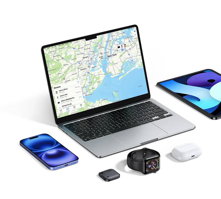 Showlu Smart General Bluetooth key finder device with a sleek design and keyring attachment on a white background.