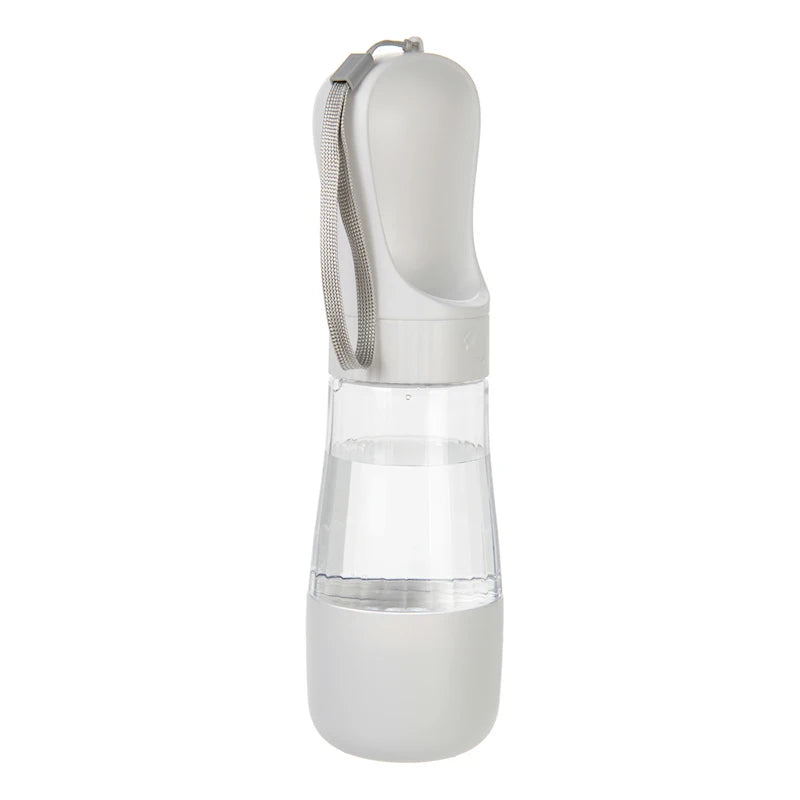 Showlu Smart General pet portable water bottle with a built-in drinking bowl for easy hydration on the go.
