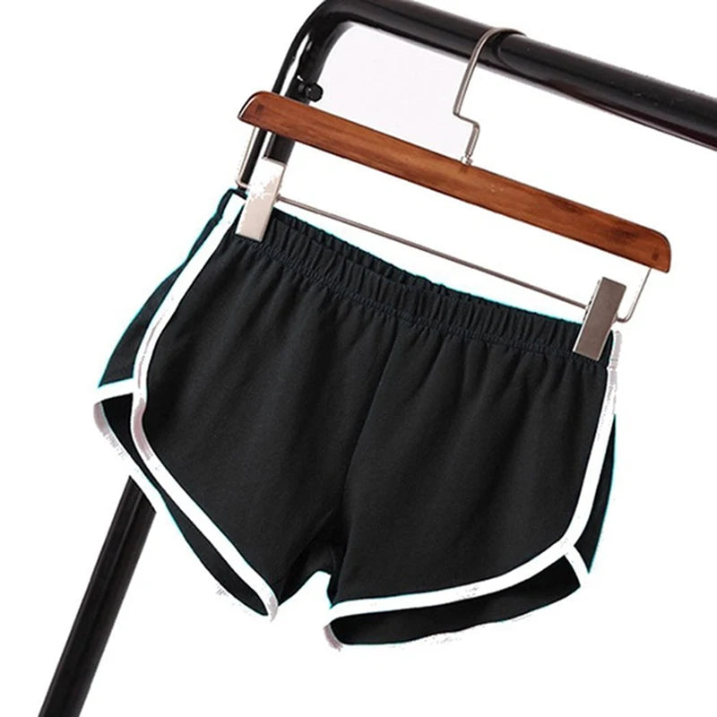 Summer Exercise Gym Shorts Women Yoga Shorts Professional Sports Running Black Workout Black Training Shorts