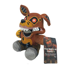 18cm FNAF Stuffed Plush Toys Freddy Fazbear Bear Foxy Rabbit Bonnie Chica Peluche Juguetes 5 Nights At Freddy Plushie Toys Gifts