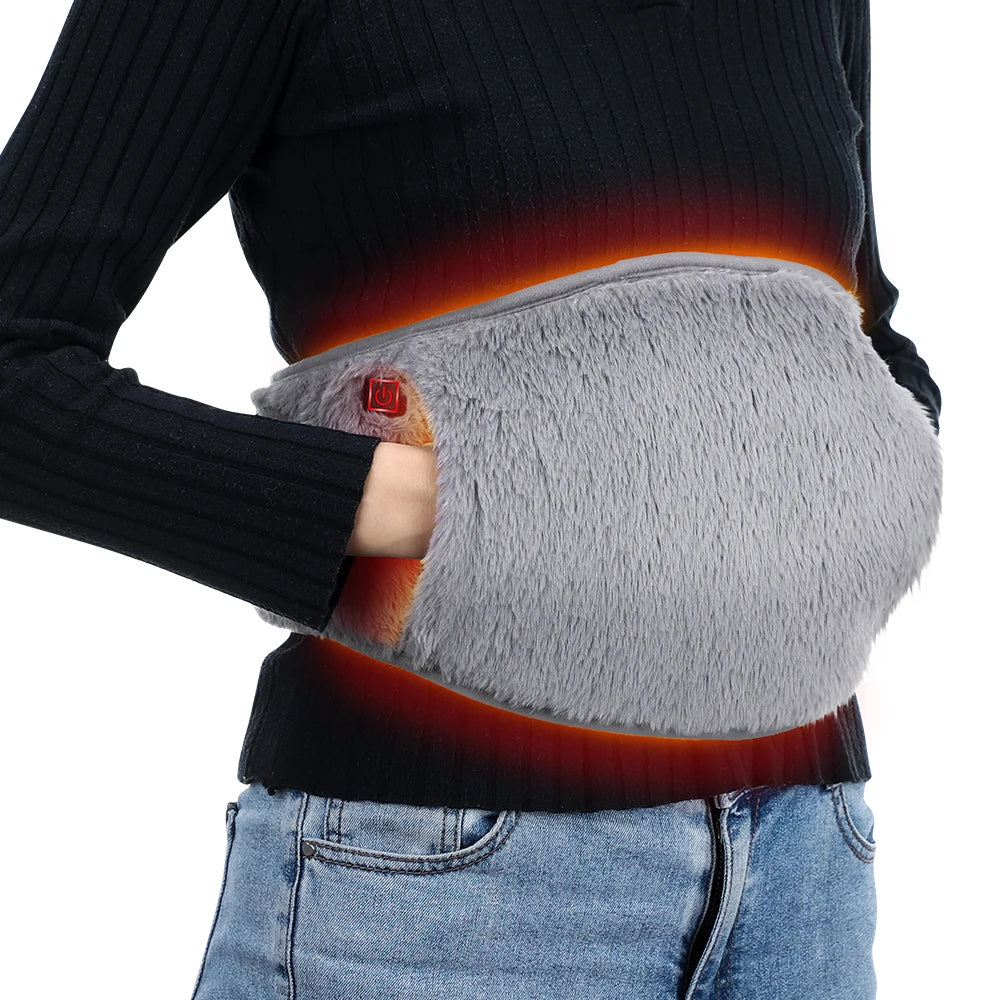 Showlu Smart General USB electric heating waist belt with adjustable graphene warm pad for targeted warmth and comfort.