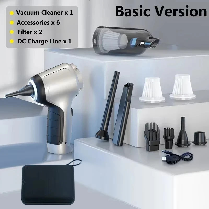 Wireless Portable Vacuum Cleaner Car Vacuum Cleaner Handheld Mini ForCar Home Desktop Keyboard Cleaning cordless cleaner