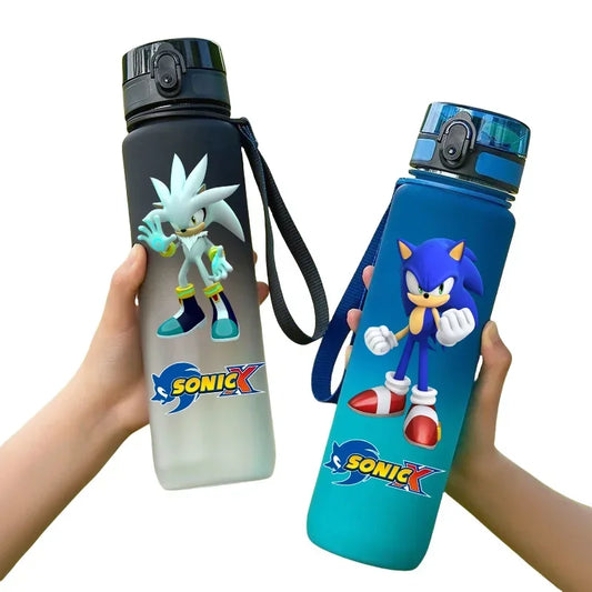 650ML Sports Water Bottle Leak Proof Colorful Milk Juice Cup Drinking for Outdoor Travel Portable Gym Fitness Jugs Birthday Gift