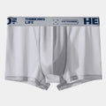 Men's Showlu Ice Silk Boxer Shorts featuring breathable graphene fabric, designed for comfort and moisture-wicking everyday wear.
