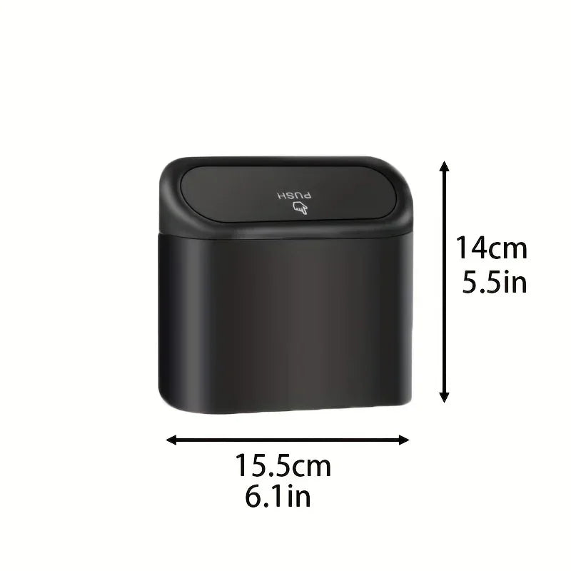 Showlu Smart General car trash can with lid, compact and portable for organizing waste inside a vehicle.