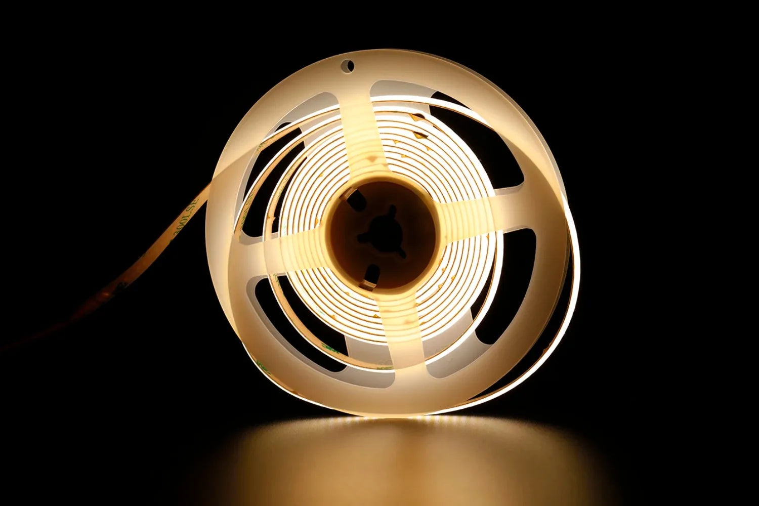 Showlu Smart Zigbee LED strip light kit with voice control, featuring color-changing LEDs and remote via Alexa app.