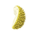 Showlu Fashion Store cat scratcher and massager with grooming brush, designed for cats and kittens to remove hair and promote scratching.