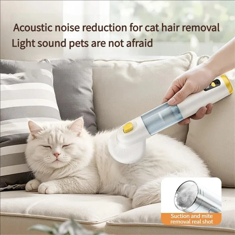 Pet grooming vacuum Showlu Smart General Pet Grooming Vacuum 2.0 with hose and attachments for efficient pet hair removal