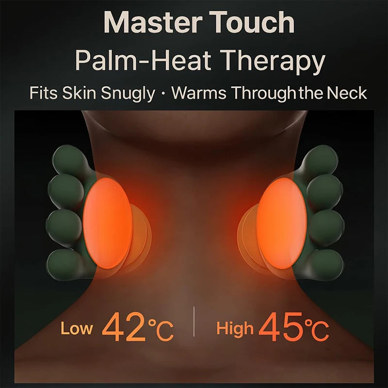 Windaily Bionic Neck and Shoulder Massager shawl with 3-level kneading function, shown draped over a person's shoulders.