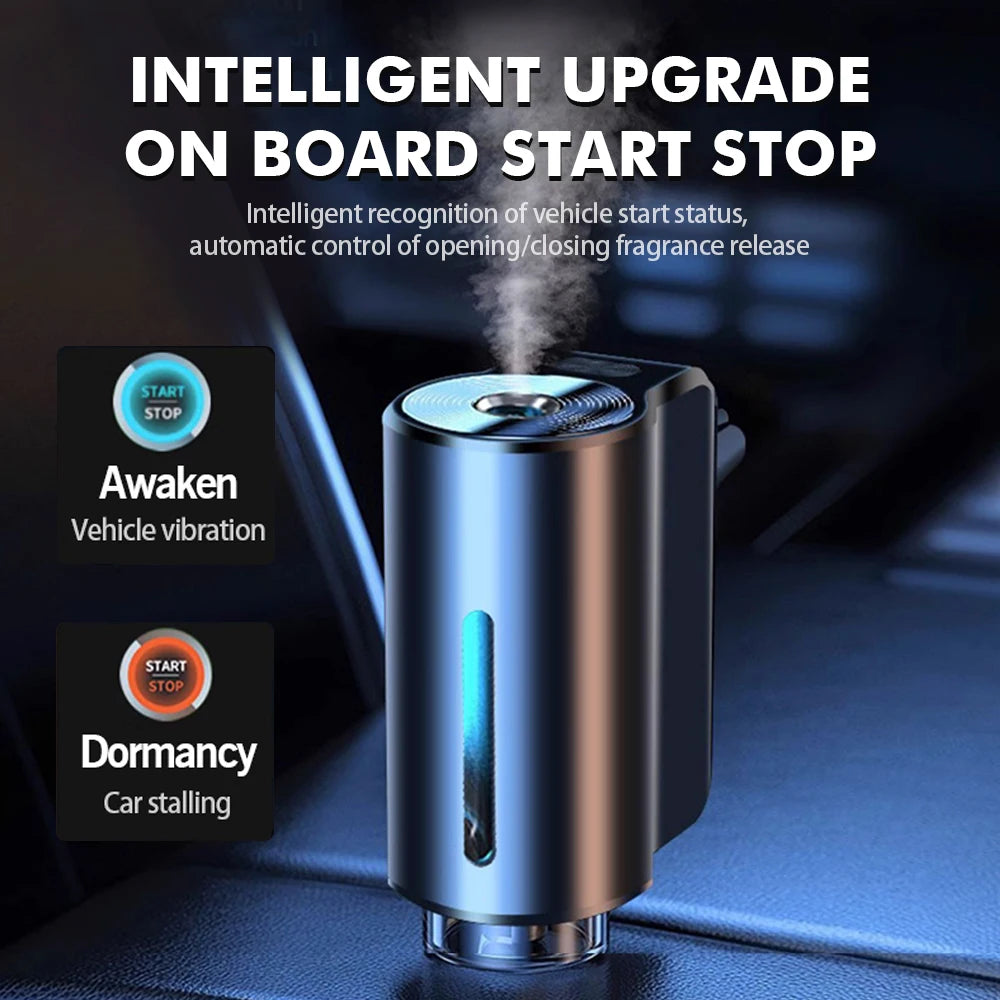 Showlu Smart General car aromatherapy diffuser with sleek design and adjustable auto-shutoff feature.