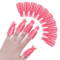 Showlu Smart General nail polish remover clips holding cotton pads for easy, mess-free nail polish removal.