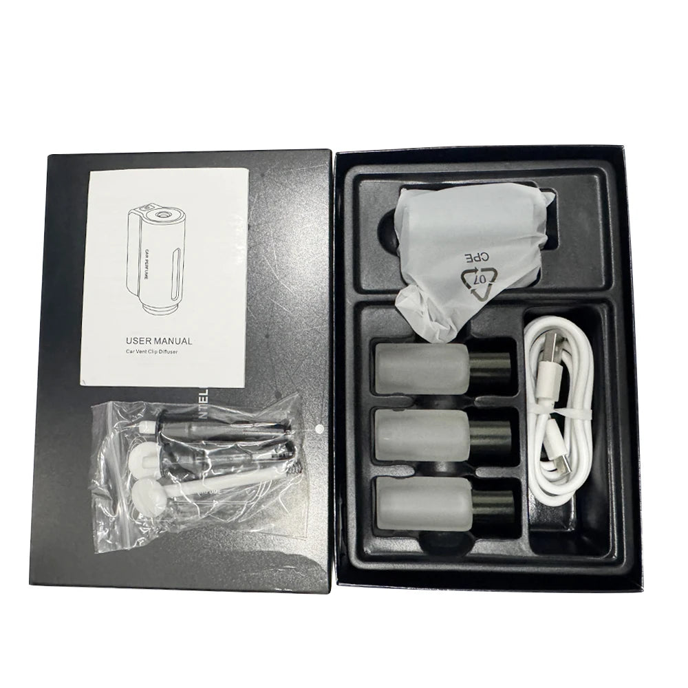 Showlu Smart General car aromatherapy diffuser with sleek design and adjustable scent control for a fresh driving experience.