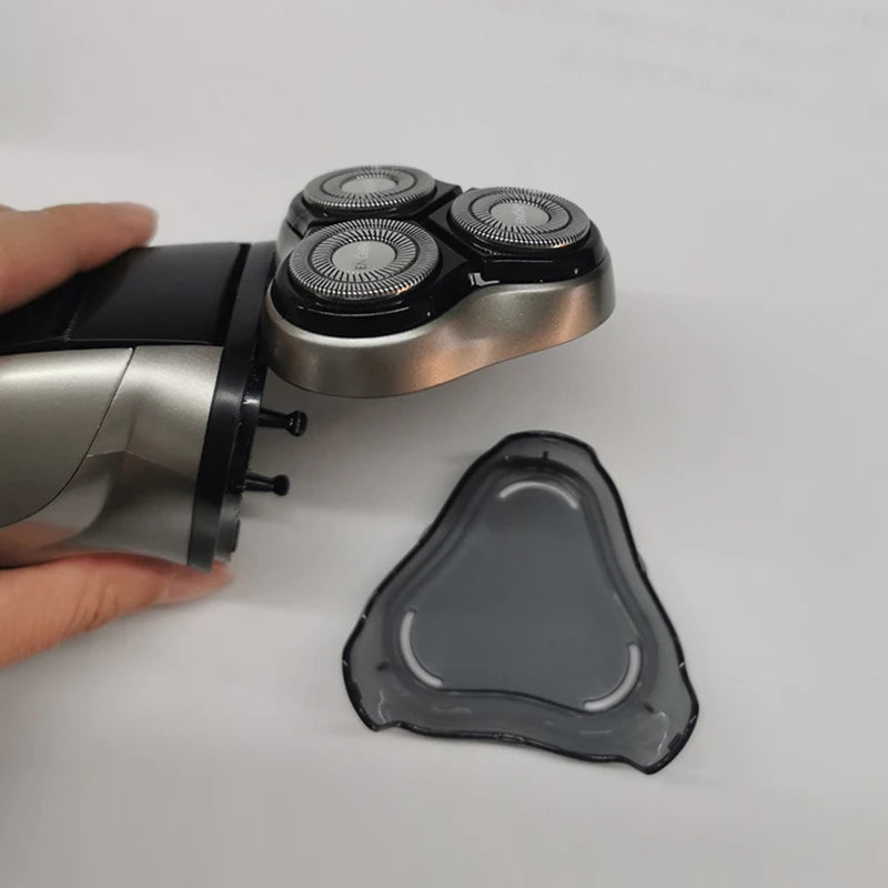 Showlu Smart General ENCHEN Blackstone 3D Rotary Electric Shaver with multiple rotary heads and a sleek black design.