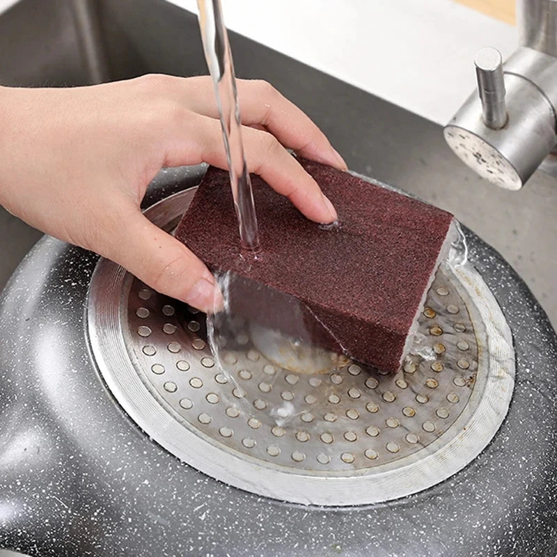Showlu Smart General Magic Eraser Sponge Pads for cleaning, showing close-up of white sponge pads with textured surface