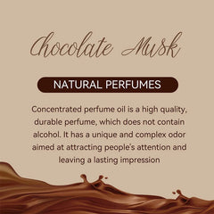 Chocolate Musk Arab Perfume Lasting Fresh Chocolate Fragrance Sweet Orange 50ml Unisex Date Mist 6ml Portable Eau De Toilette SHOWLU FASHION STORE