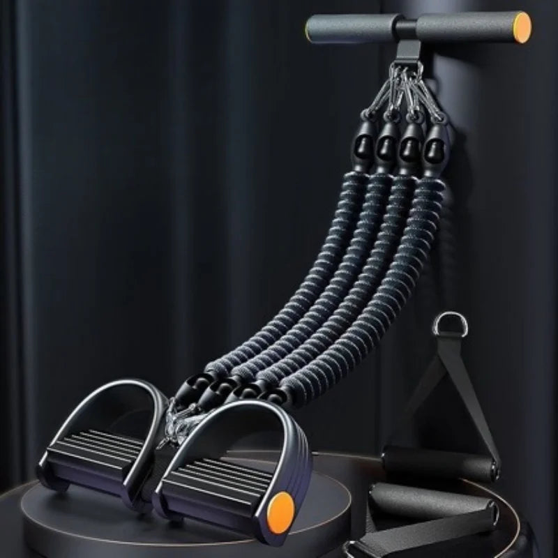 Showlu Pedal Tension Rope, a multi-functional abdominal resistance band used for core workouts and strength training.