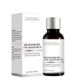 Volufilin face serum with niacinamide and hyaluronic acid for deep hydration, plumping, and smoothing dry facial skin.