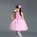 Showlu Fashion baby girl flower girl dress for wedding, first communion, or birthday, featuring a charming, elegant design for girls aged 2-8.