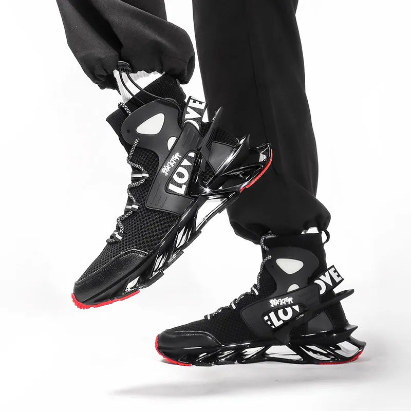 Men's Showlu Fashion Store sneakers, casual breathable men's tennis shoes, running loafers, and trainers in a stylish design.