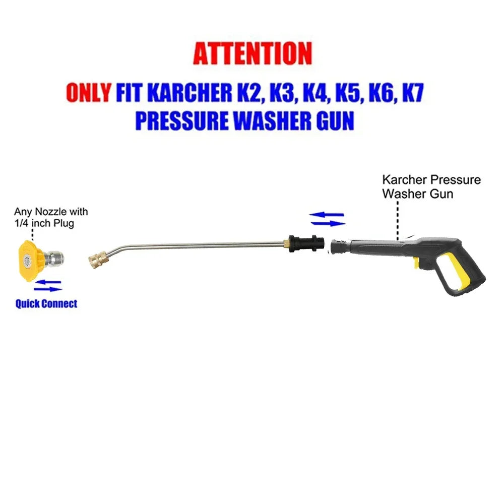 Undercarriage cleaning wand from Showlu Fashion Store, showing a flexible tool with a handle and cleaning brush for vehicle maintenance.