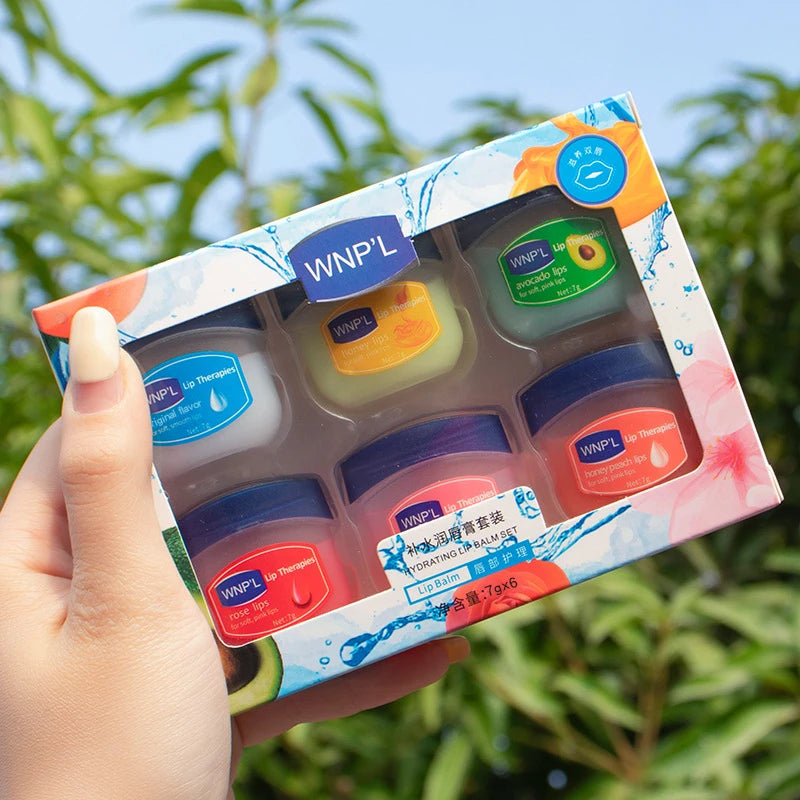 Natural lip balm and moisturizing lip mask by Showlu Fashion Store for dry lips, nourishing and repairing all-natural lip care product.