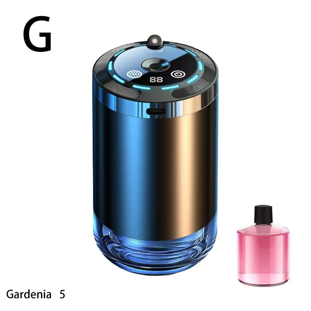 Xyzplus car diffuser humidifier with five modes, aromatherapy diffuser, air freshener for car, home, and bedroom use