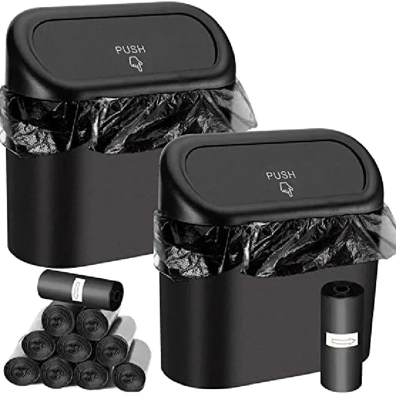 Showlu Smart General car trash can with lid, compact and durable for keeping your vehicle clean and organized.
