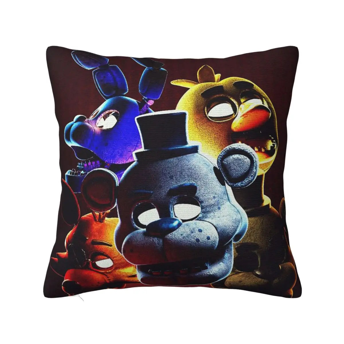 Five N Ights At Freddy's FNAF Square Pillowcase Pillow Cover Cushion Zip Decorative Comfort Throw Pillow For Home Sofa