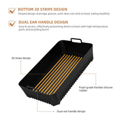 Silicone Air Fryer Basket