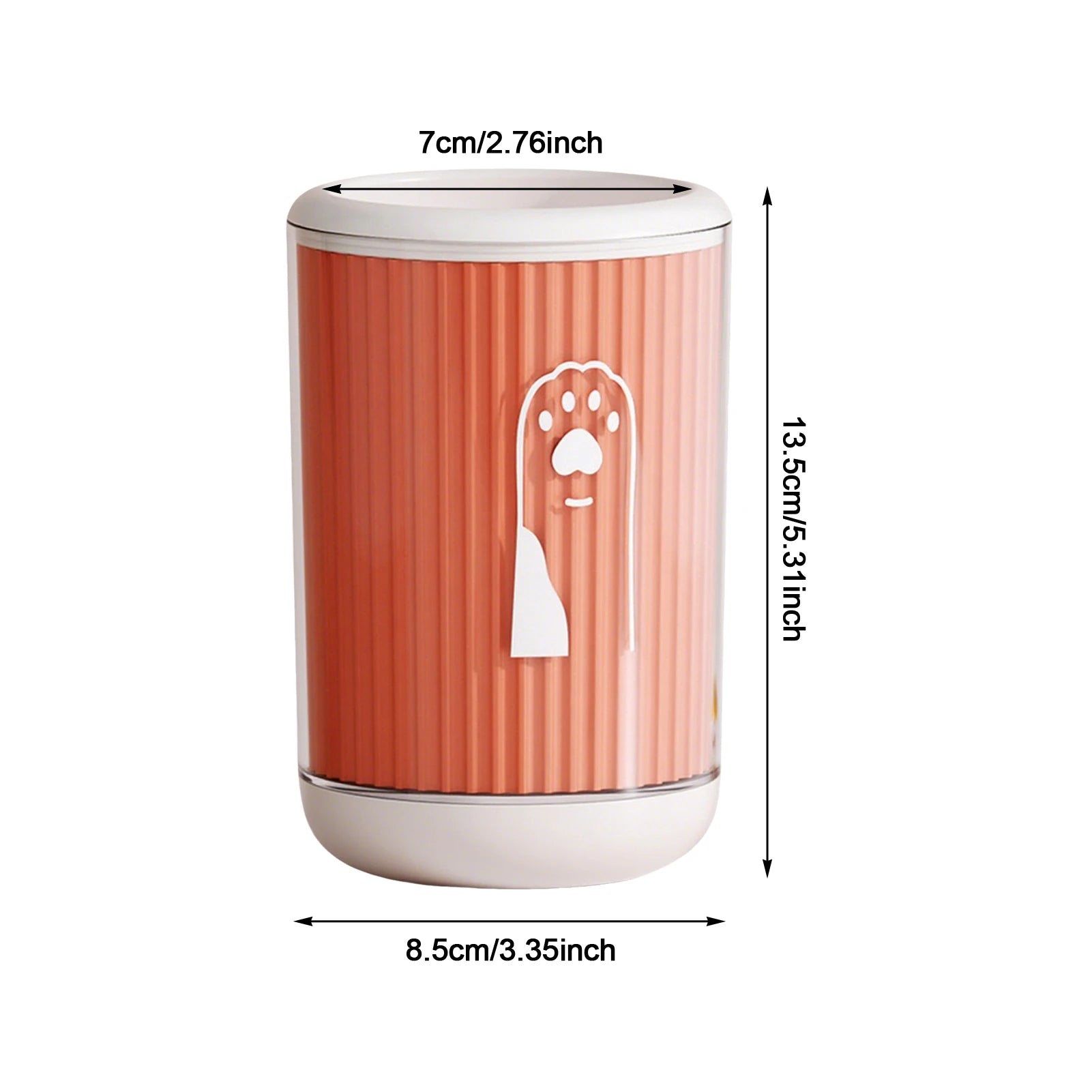 Showlu Smart General Pet Paw Cleaner Cup with soft silicone bristles for easy cleaning of pet paws.