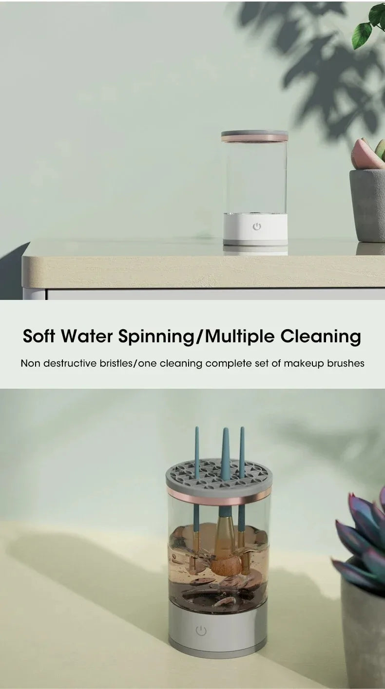 Showlu Smart General makeup brush dryer machine with compact design and multiple drying slots for quick, efficient brush drying.