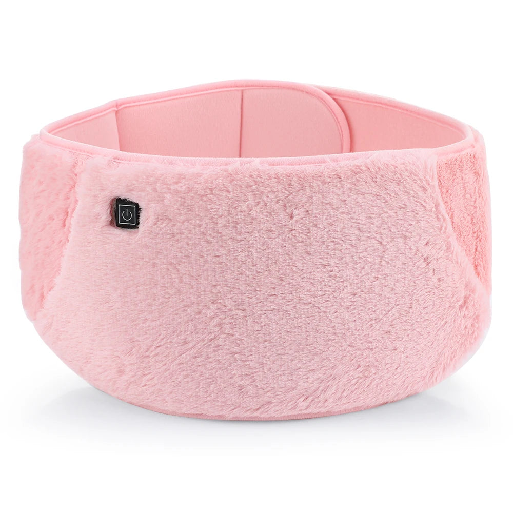 Showlu Smart General USB electric heating waist belt with graphene warm pad, adjustable for comfort and warmth.